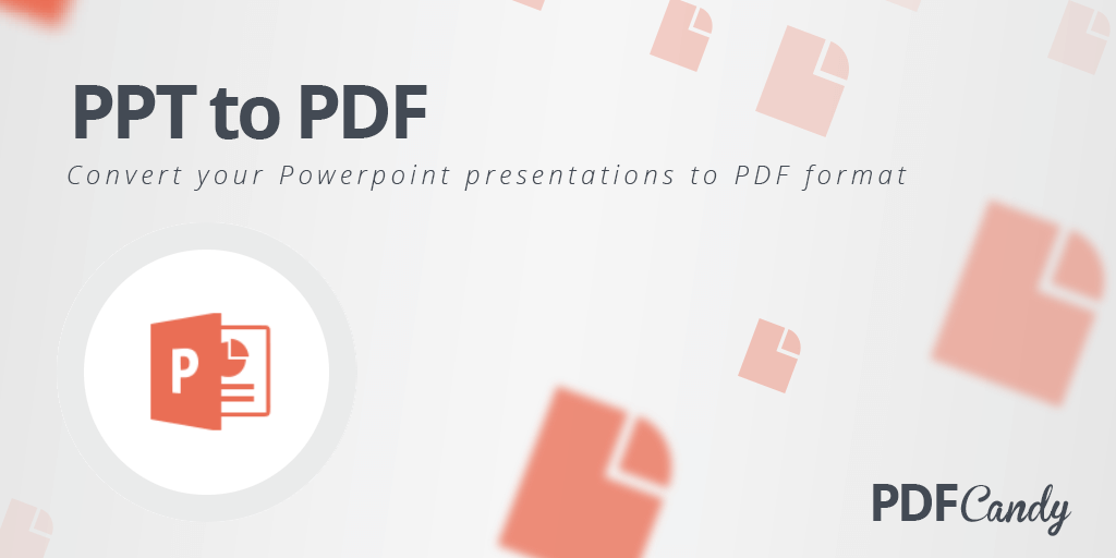 to convert pdf to ppt